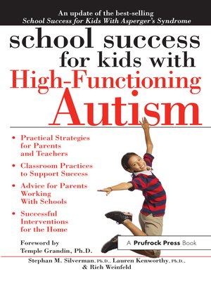 cover image of School Success for Kids With High-Functioning Autism